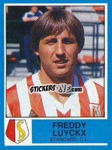 Cromo Freddy Luyckx - Football Belgium 1986-1987 n. 298 - Panini