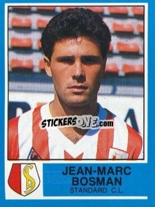 Cromo Jean-Marc Bosman - Football Belgium 1986-1987 - Panini