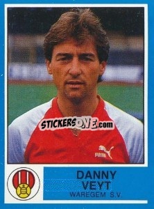 Figurina Danny Veyt - Football Belgium 1986-1987 - Panini