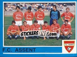 Sticker Team - Football Belgium 1986-1987 - Panini