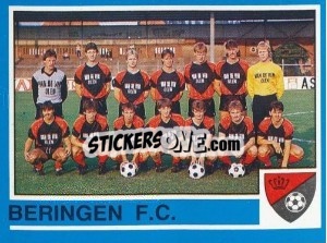 Sticker Team - Football Belgium 1986-1987 n. 330 - Panini