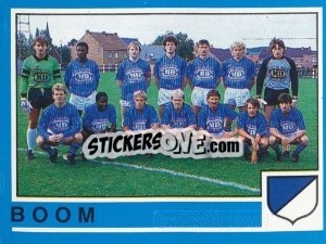 Figurina Team - Football Belgium 1986-1987 n. 332 - Panini