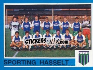 Sticker Team - Football Belgium 1986-1987 n. 339 - Panini