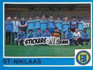 Sticker Team - Football Belgium 1986-1987 n. 344 - Panini