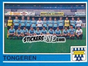 Figurina Team - Football Belgium 1986-1987 n. 347 - Panini