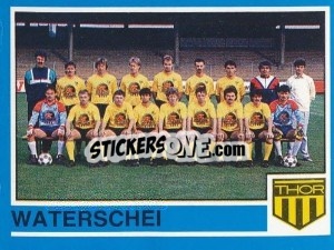 Sticker Team - Football Belgium 1986-1987 n. 348 - Panini