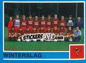 Sticker Team - Football Belgium 1986-1987 n. 350 - Panini