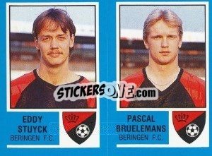 Figurina Johan Engelen / Rudi Royakkers - Football Belgium 1986-1987 - Panini