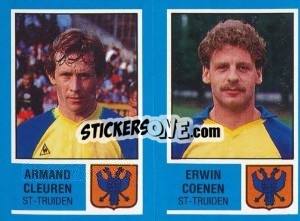 Cromo Armand Cleuren / Erwin Coenen - Football Belgium 1986-1987 - Panini