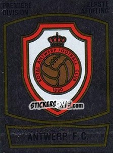 Sticker Badge - Football Belgium 1989-1990 - Panini