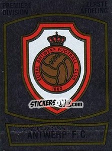 Sticker Badge - Football Belgium 1989-1990 n. 21 - Panini