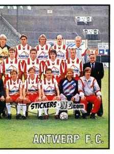 Sticker Team - Football Belgium 1989-1990 n. 23 - Panini