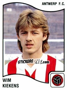 Sticker Wim Kiekens - Football Belgium 1989-1990 n. 26 - Panini