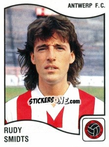Sticker Rudy Smidts - Football Belgium 1989-1990 - Panini
