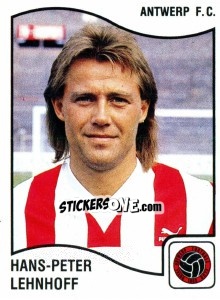 Sticker Hans-Peter Lehnhoff - Football Belgium 1989-1990 n. 33 - Panini