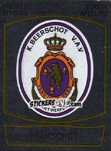 Sticker Badge - Football Belgium 1989-1990 n. 39 - Panini