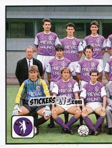 Figurina Team - Football Belgium 1989-1990 n. 40 - Panini