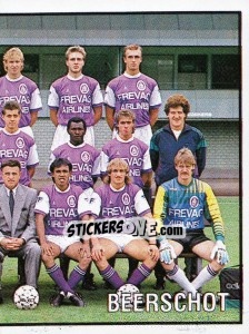 Figurina Team - Football Belgium 1989-1990 n. 41 - Panini