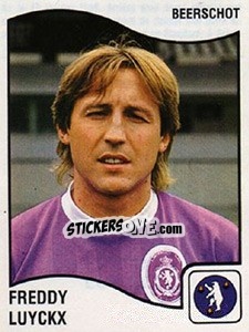 Sticker Freddy Luyckx - Football Belgium 1989-1990 - Panini