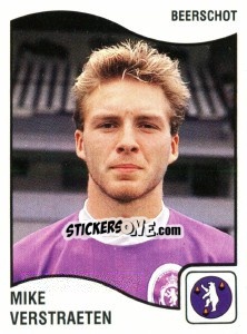 Sticker Mike Verstraeten - Football Belgium 1989-1990 - Panini