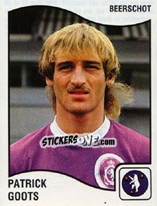 Cromo Patrick Goots - Football Belgium 1989-1990 n. 54 - Panini