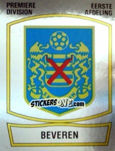 Sticker Badge - Football Belgium 1989-1990 n. 57 - Panini