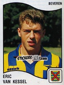 Figurina Eric van Kessel - Football Belgium 1989-1990 - Panini