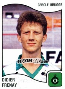 Cromo Didier Frenay - Football Belgium 1989-1990 - Panini