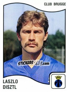 Figurina Laszlo Disztl - Football Belgium 1989-1990 n. 100 - Panini