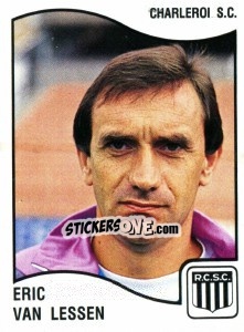 Sticker Eric van Lessen - Football Belgium 1989-1990 - Panini