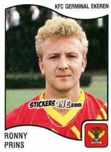 Sticker Ronny Prins - Football Belgium 1989-1990 - Panini