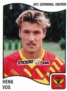 Sticker Henk Vos - Football Belgium 1989-1990 n. 160 - Panini