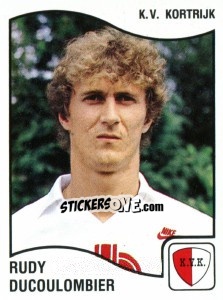 Sticker Rudy Ducoulombier - Football Belgium 1989-1990 n. 171 - Panini