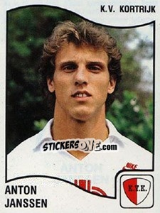 Cromo Anton Janssen - Football Belgium 1989-1990 - Panini