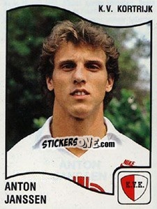 Figurina Anton Janssen - Football Belgium 1989-1990 - Panini