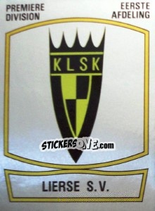 Sticker Badge - Football Belgium 1989-1990 n. 201 - Panini