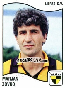 Sticker Marjan Zovko - Football Belgium 1989-1990 n. 206 - Panini