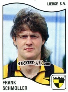 Cromo Frank Schmoller - Football Belgium 1989-1990 - Panini