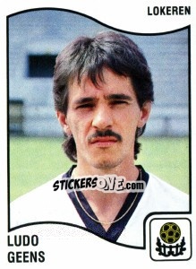 Cromo Ludo Geens - Football Belgium 1989-1990 n. 224 - Panini