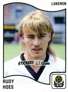 Cromo Rudy Hoes - Football Belgium 1989-1990 - Panini