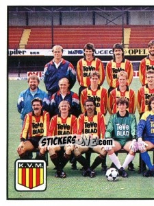 Sticker Team - Football Belgium 1989-1990 - Panini