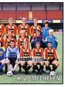 Sticker Team - Football Belgium 1989-1990 - Panini