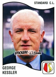Sticker George Kessler - Football Belgium 1989-1990 - Panini
