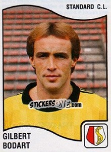 Sticker Gilbert Bodart - Football Belgium 1989-1990 - Panini