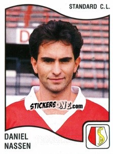 Sticker Daniel Nassen - Football Belgium 1989-1990 n. 278 - Panini
