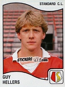 Figurina Guy Hellers - Football Belgium 1989-1990 - Panini