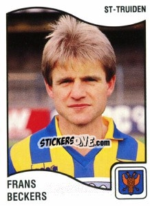 Sticker Frans Beckers - Football Belgium 1989-1990 n. 301 - Panini