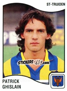 Sticker Patrick Ghislain - Football Belgium 1989-1990 - Panini