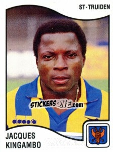 Sticker Jacques Kingambo - Football Belgium 1989-1990 n. 305 - Panini
