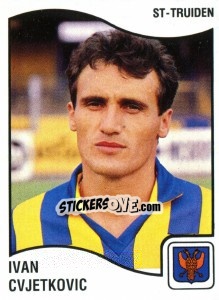Figurina Ivan Cvjetkovic - Football Belgium 1989-1990 - Panini